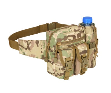 Taktische Hüfttasche mit Flaschenhalter | 4L Outdoor Bauchtasche