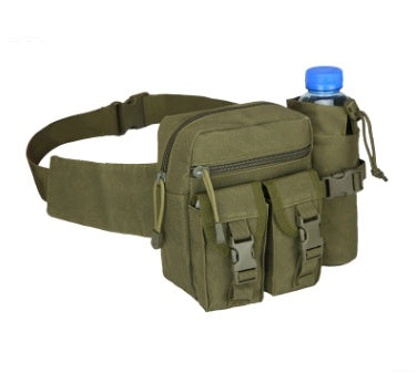 Taktische Hüfttasche mit Flaschenhalter | 4L Outdoor Bauchtasche