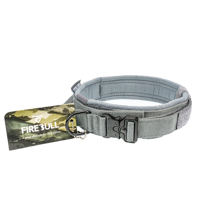 Taktisches Halsband & Leinen-Set – Strapazierfähig & Einstellbar