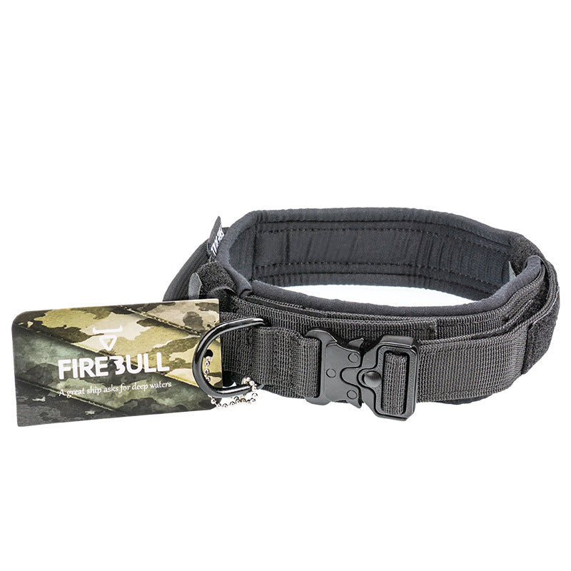 Taktisches Halsband & Leinen-Set – Strapazierfähig & Einstellbar