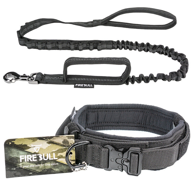 Taktisches Halsband & Leinen-Set – Strapazierfähig & Einstellbar