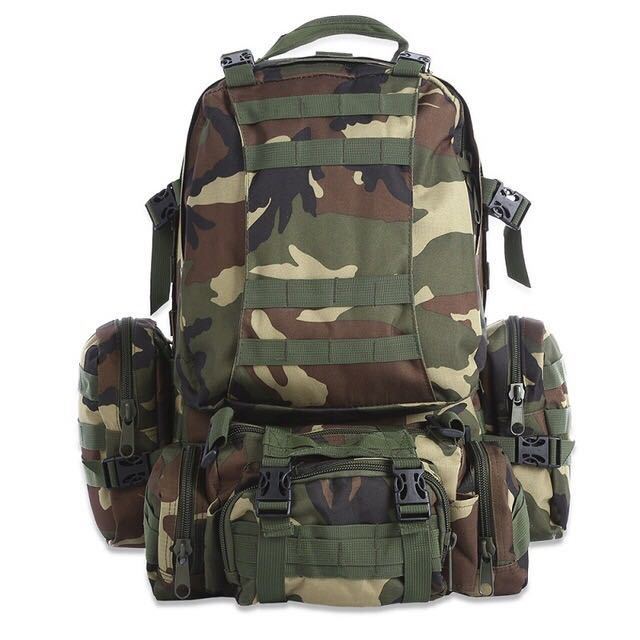 50L Outdoor Military Tactical Rucksack