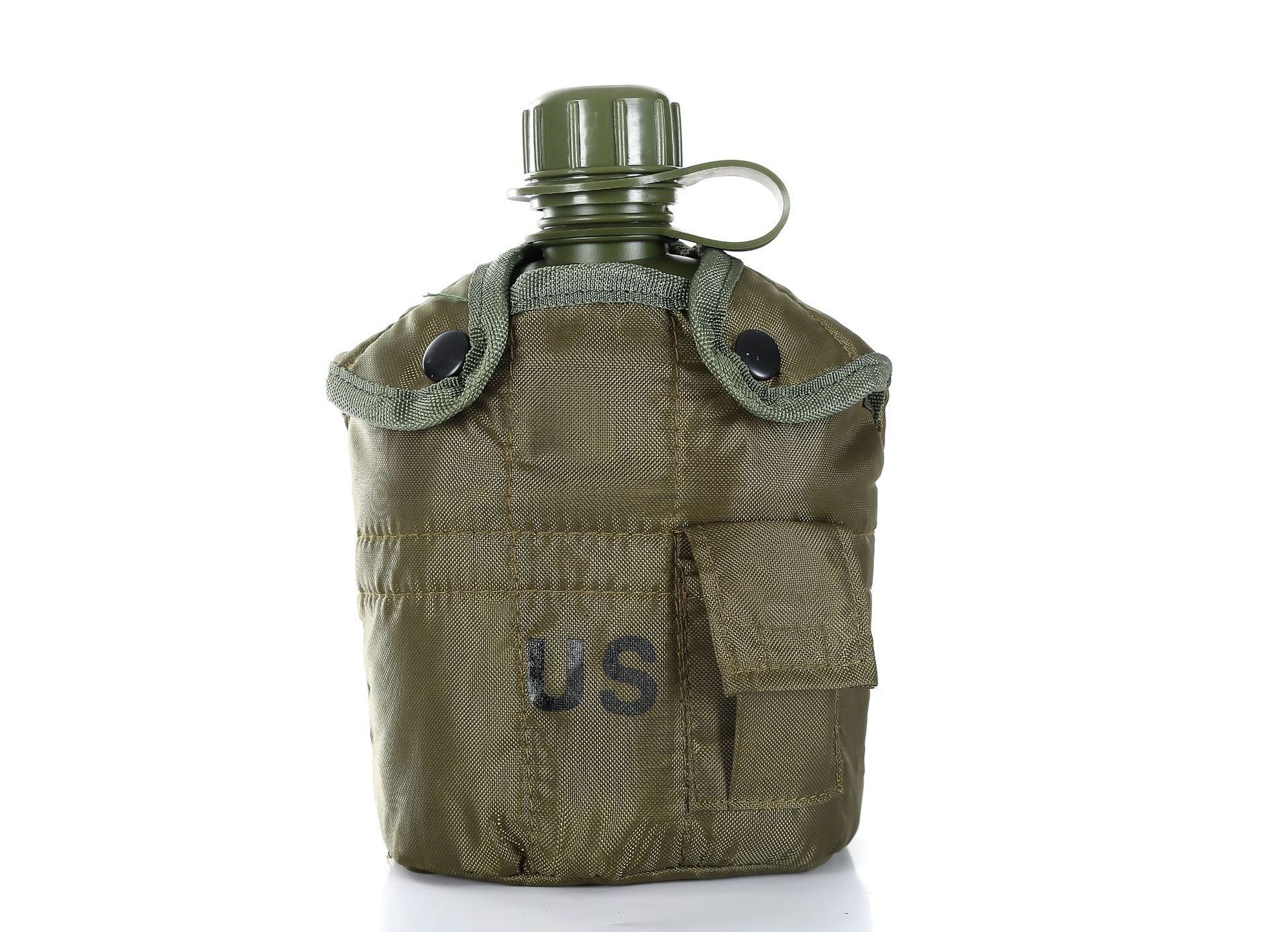 Militär Trinkflasche mit Halterung