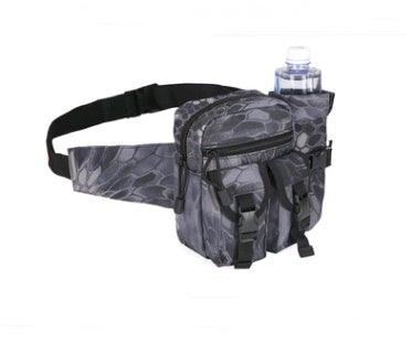 Taktische Hüfttasche mit Flaschenhalter | 4L Outdoor Bauchtasche