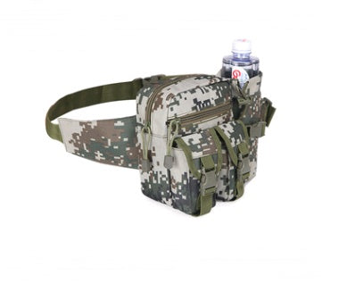 Taktische Hüfttasche mit Flaschenhalter | 4L Outdoor Bauchtasche