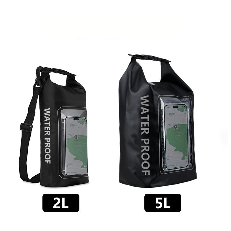 Wasserdichte Dry Bag 2L / 5L – PVC Outdoor Umhängetasche