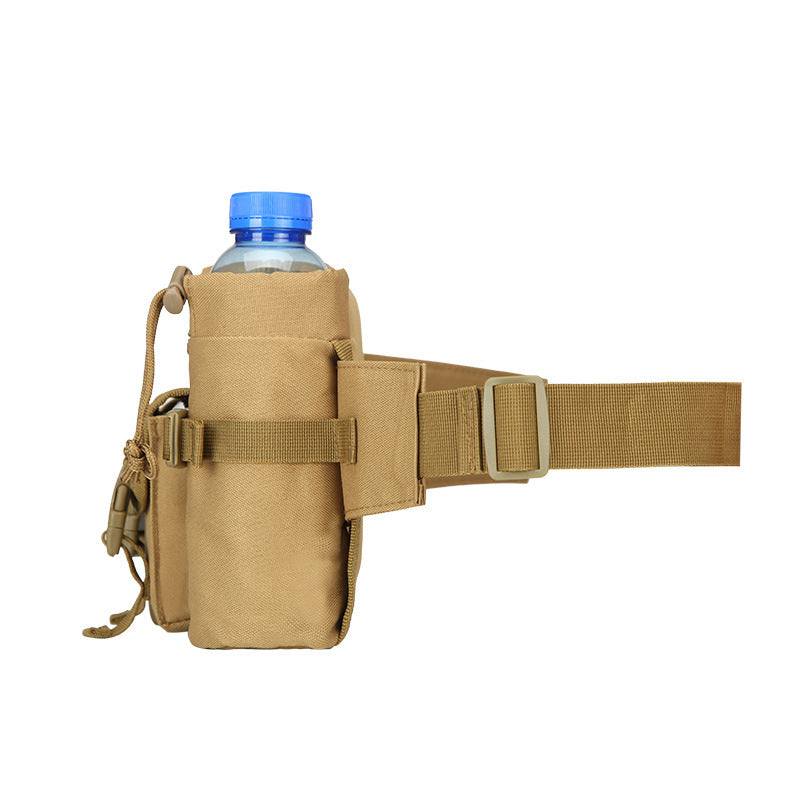 Taktische Hüfttasche mit Flaschenhalter | 4L Outdoor Bauchtasche