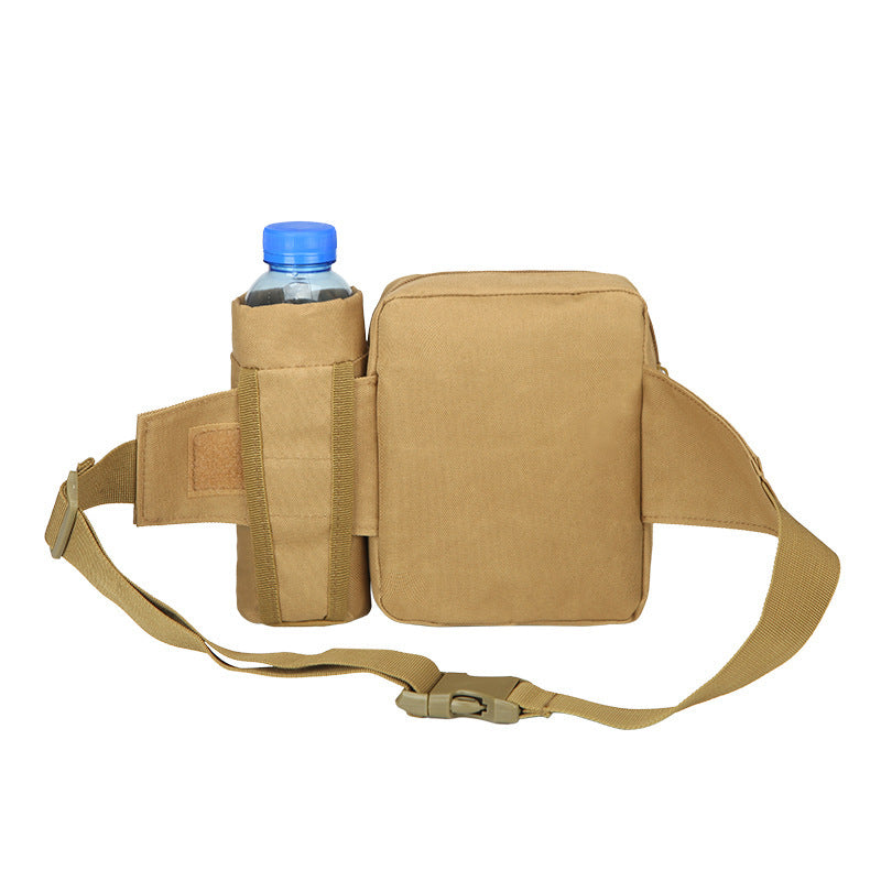 Taktische Hüfttasche mit Flaschenhalter | 4L Outdoor Bauchtasche