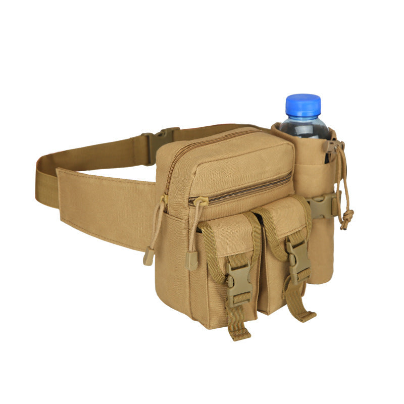 Taktische Hüfttasche mit Flaschenhalter | 4L Outdoor Bauchtasche