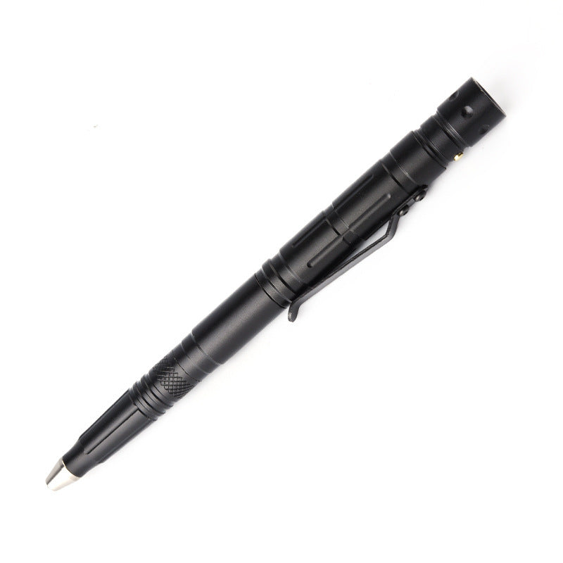 Multifunktionaler Taktikstift mit LED-Licht & Glasbrecher