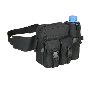 Taktische Hüfttasche mit Flaschenhalter | 4L Outdoor Bauchtasche