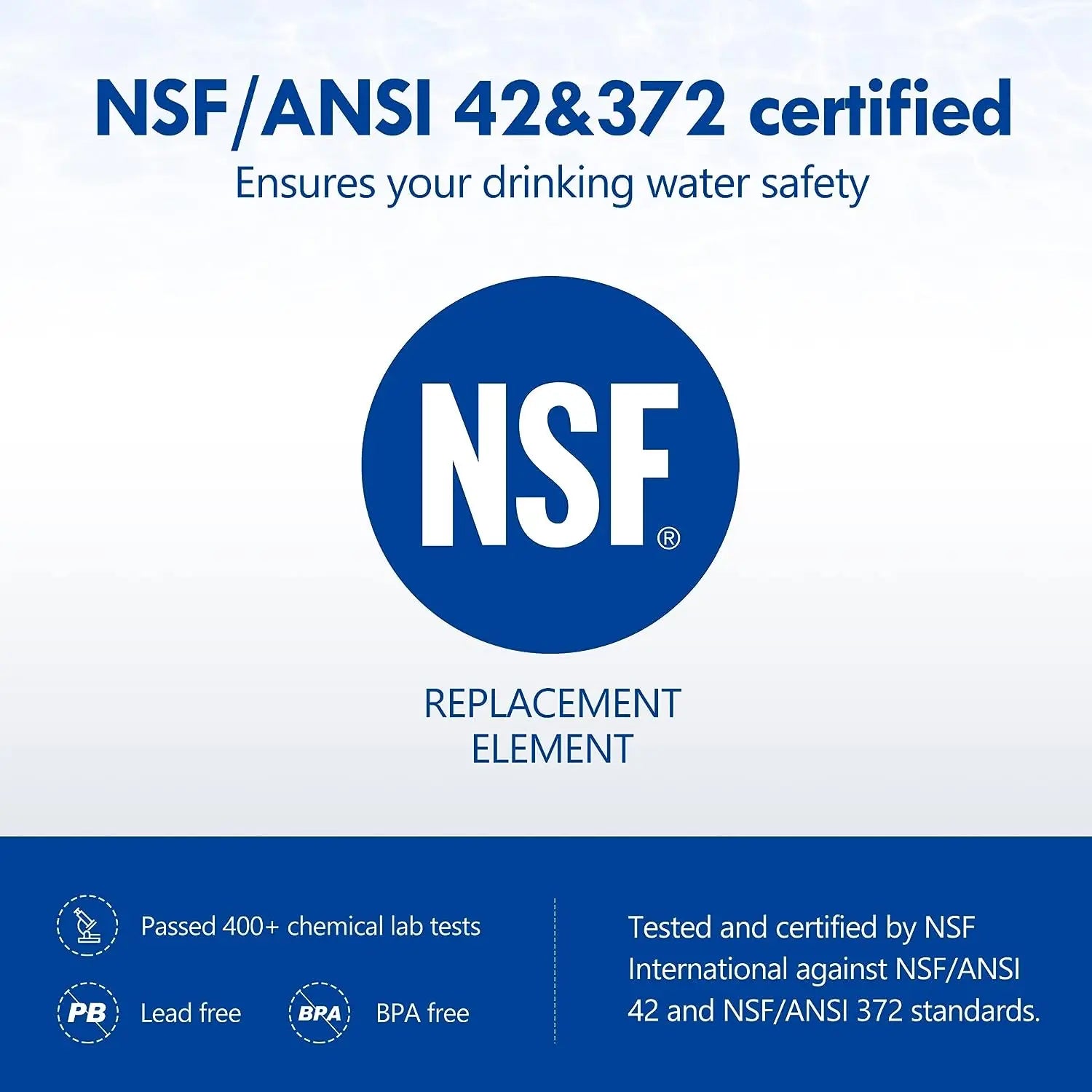 ALTHY Edelstahl-Wasserhahnfilter – NSF-zertifizierte 5-Stufen-Aktivkohlefiltration