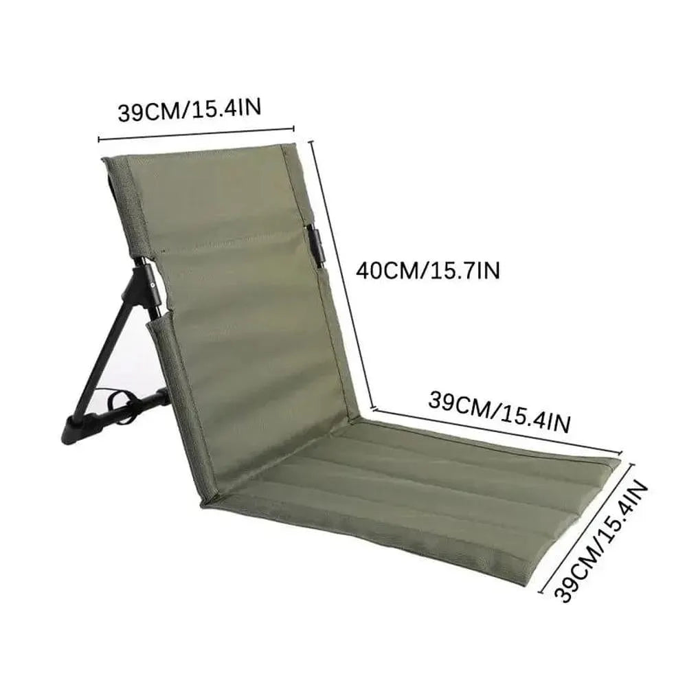 Klappbarer Strandstuhl mit Rückenlehne – Ideal für unterwegs-Prepper-Store.com
