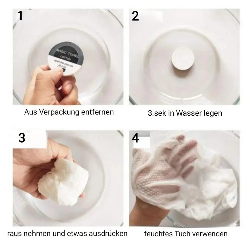 Magisches Handtuch / Komprimierte Handtücher-Prepper-Store.com