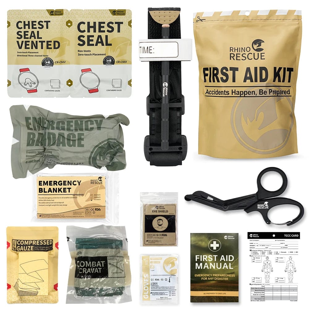 Rhino Rescue - Erste-Hilfe-Trauma-Set - Nachfüllset-Prepper-Store.com