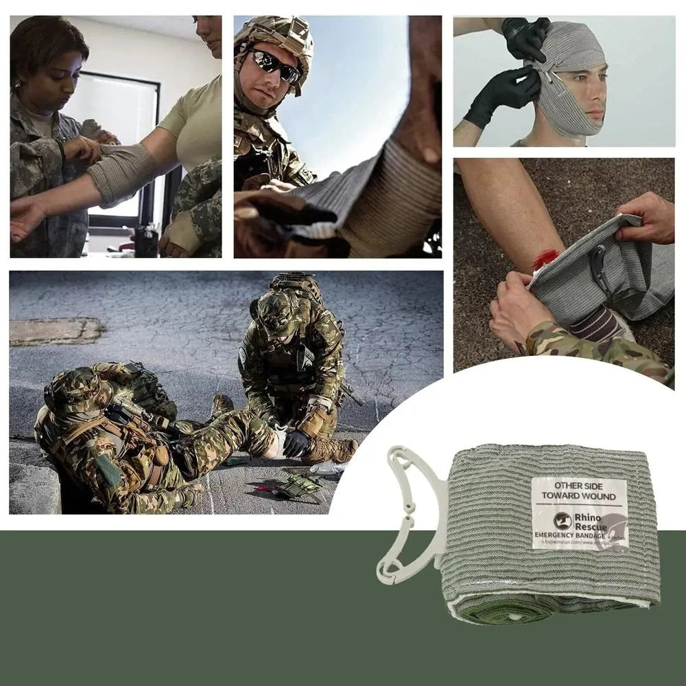 Rhino Rescue - Israeli Kompression Bandage - Emergency Bandage-Prepper-Store.com