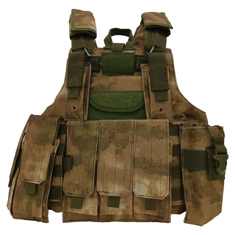 Ghost 8-teilige taktische Weste mit MOLLE-System