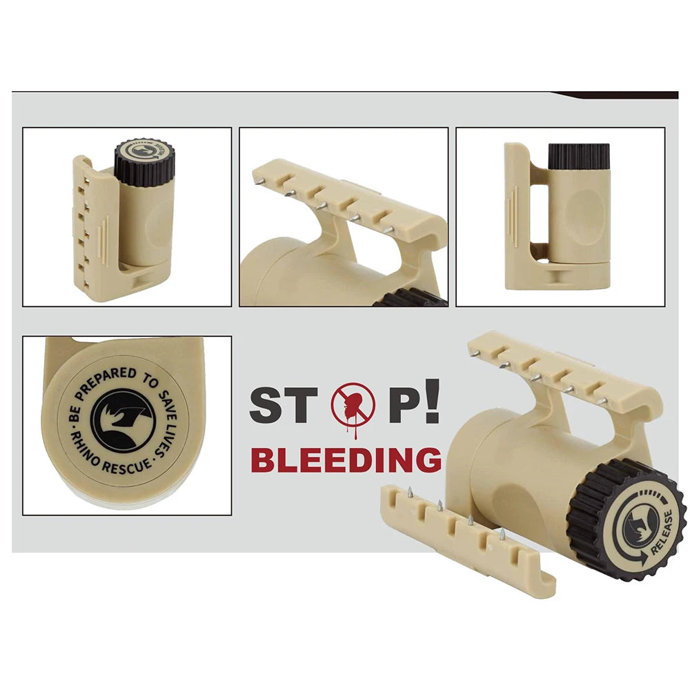 RHINO RESCUE Ratchet-Driven Hämostatische Klemme