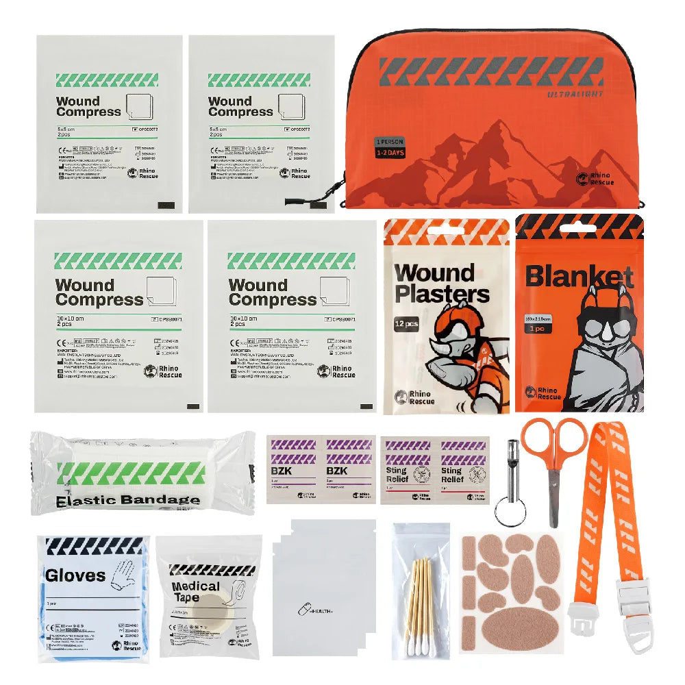 RHINO RESCUE Wasserdichtes Kompakt-Verbandsset
