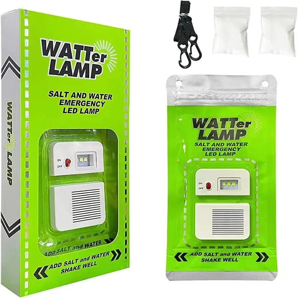 SalzLight: LED-Notfalllampe für Salzwasser, tragbar & wasserdicht-Prepper-Store.com