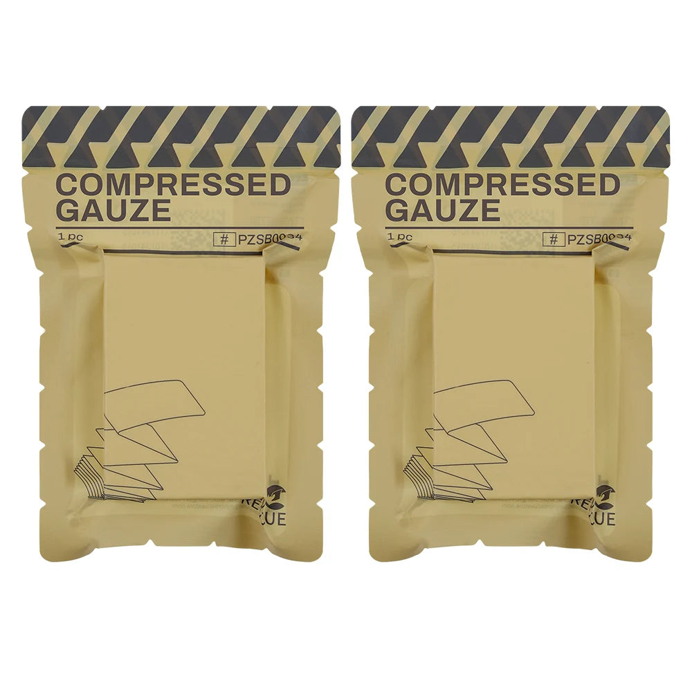 RHINO RESCUE Z-gefaltete sterile Kompressengaze 4,5" x 3,75 m