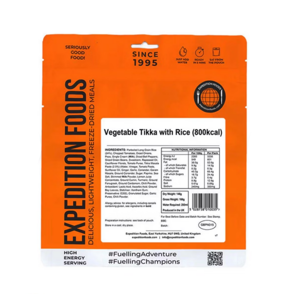 Vegetable Tikka with Rice 1