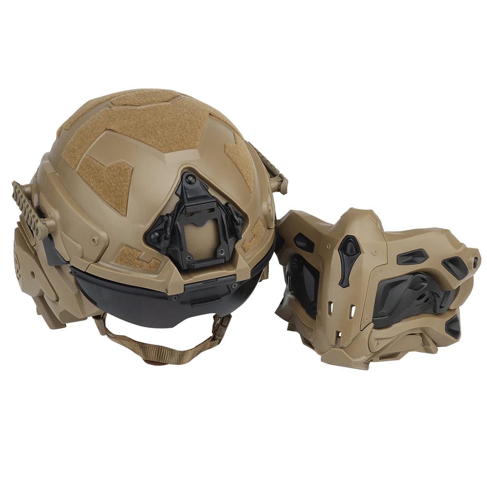 W-Ronin taktischer Sturmhelm: Kommunikations-Headset, Antibeschlag-Lüfter-Prepper-Store.com