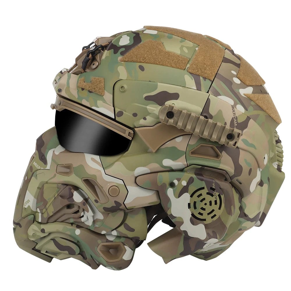 W-Ronin taktischer Sturmhelm: Kommunikations-Headset, Antibeschlag-Lüfter-Prepper-Store.com