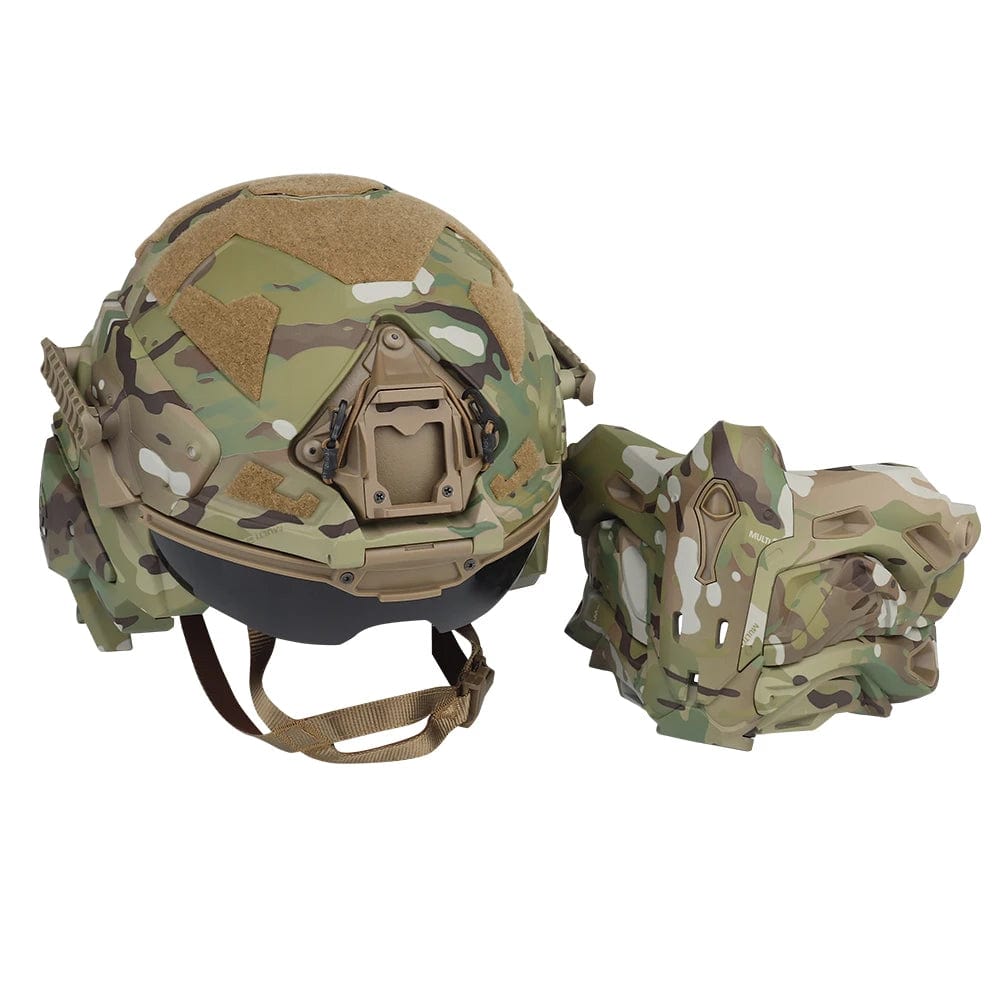 W-Ronin taktischer Sturmhelm: Kommunikations-Headset, Antibeschlag-Lüfter-Prepper-Store.com