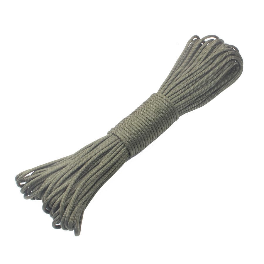 550 Paracord Schnur 31M/4mm Army Grün prepper-store.com