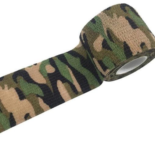 Bandage élastique auto-adhésif camouflage