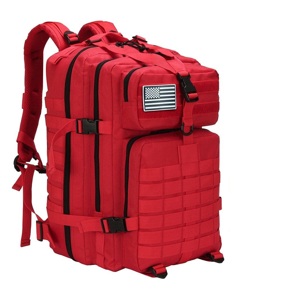 Taktischer Militärrucksack 50L Rot prepper-store.com