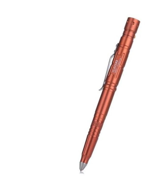 Multifunktionaler Taktikstift mit LED-Licht & Glasbrecher