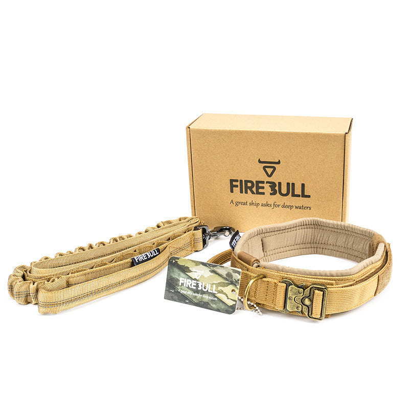 Taktisches Halsband & Leinen-Set – Strapazierfähig & Einstellbar