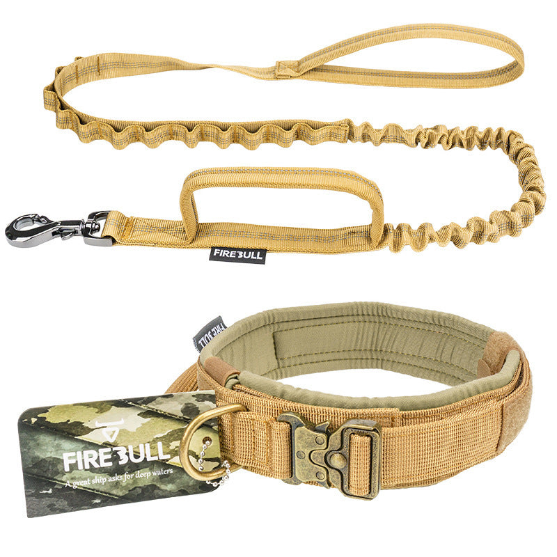 Taktisches Halsband & Leinen-Set – Strapazierfähig & Einstellbar