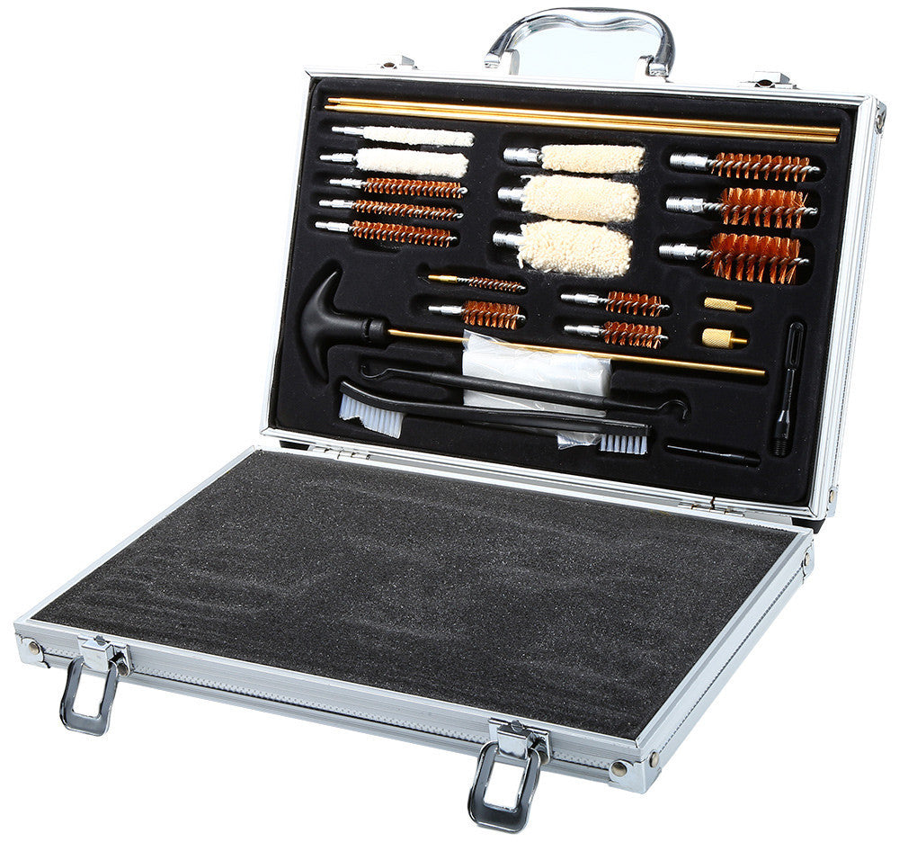 Universal Gun Cleaning Kit – 74-teilig im Aluminiumkoffer