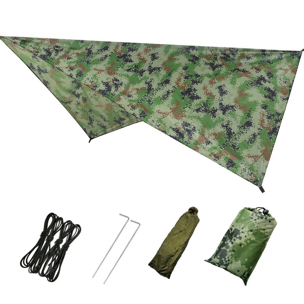 Tarp – Ultimativer Wetterschutz Camouflage / 230x140cm prepper-store.com