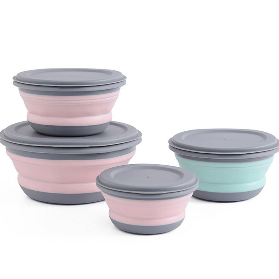 Coffret pliable en silicone 3 pièces