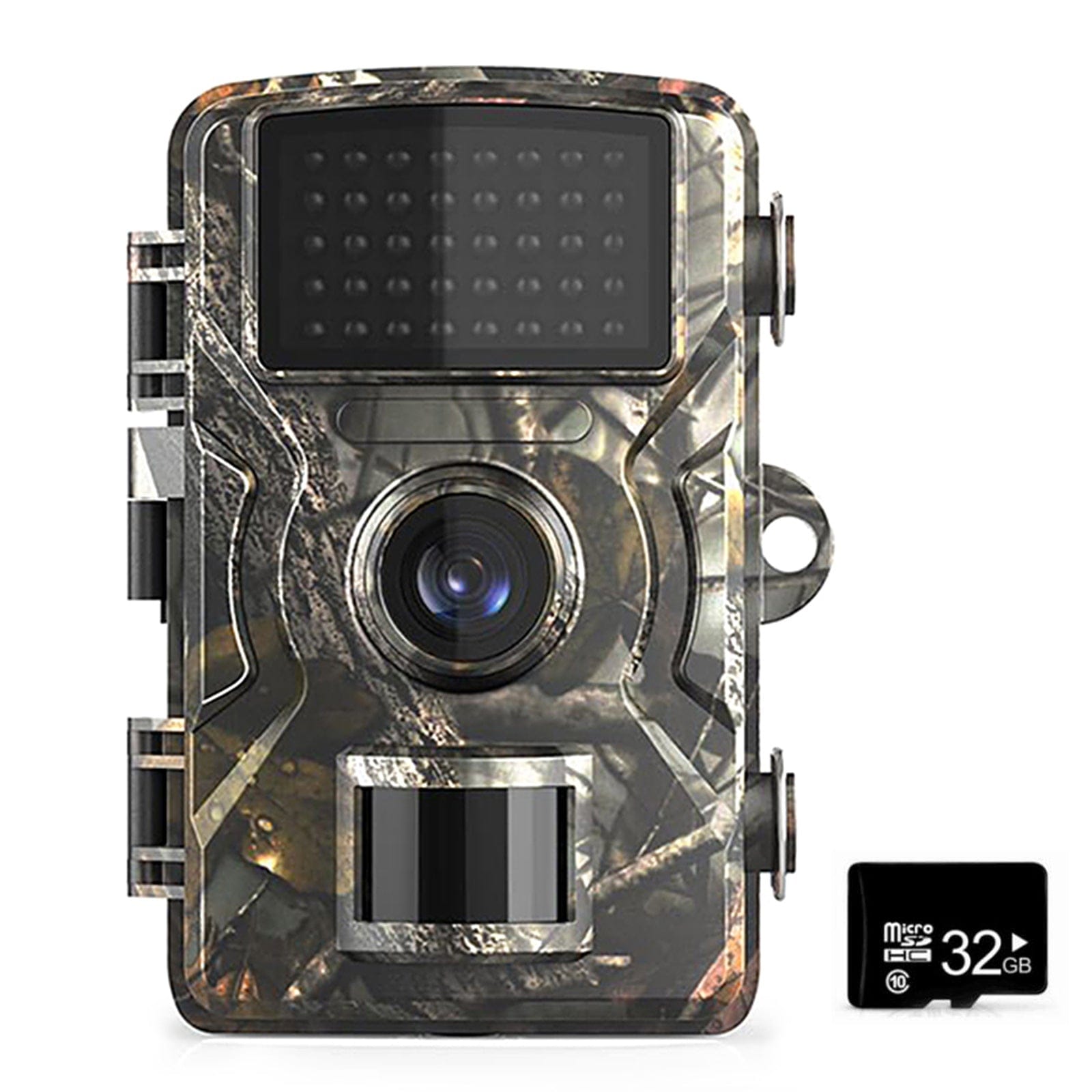 16MP Wildtierkamera mit Nachtsicht & Wasserdicht Camouflage / 32G SD prepper-store.com