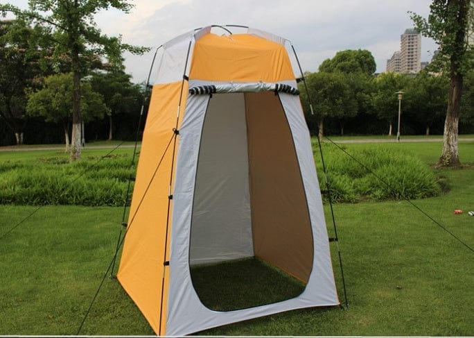 Camping Duschzelt Gelb prepper-store.com