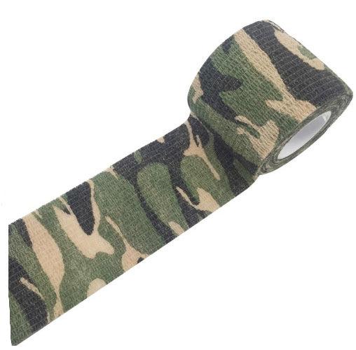 Bandage élastique auto-adhésif camouflage