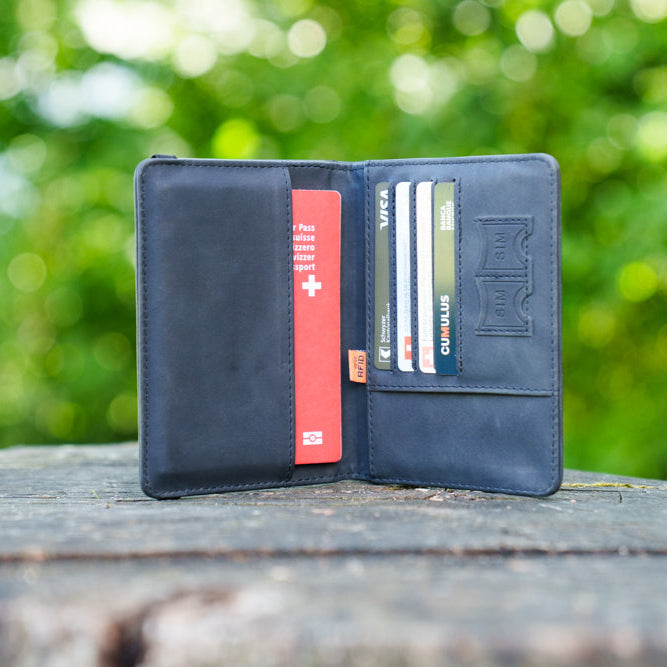 Passport cover RFID protected