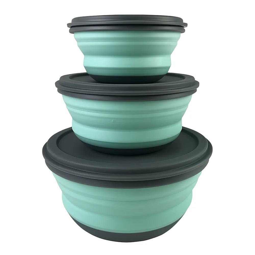 3-teiliges Silikon Faltbox Set-Prepper-Store.com