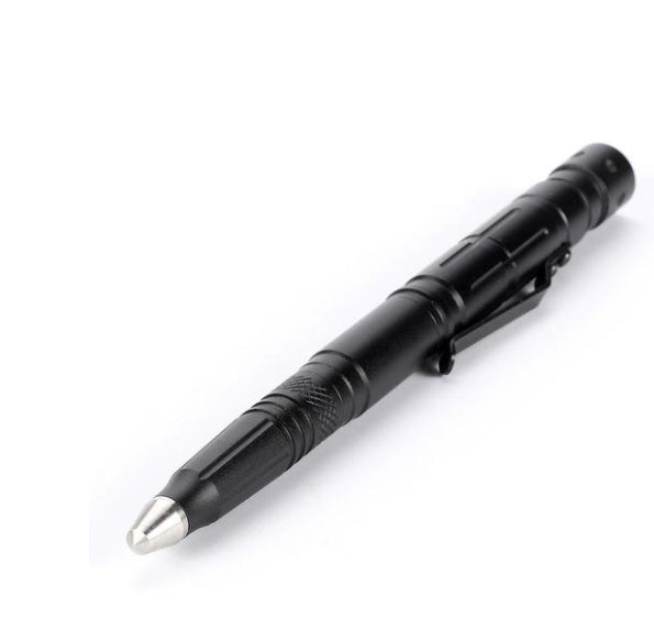 Multifunktionaler Taktikstift mit LED-Licht & Glasbrecher