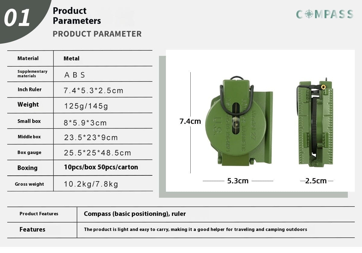 Mini-Kompass prepper-store.com