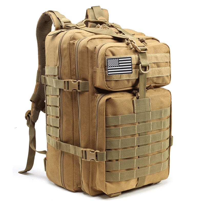 Taktischer Militärrucksack 50L Khaki prepper-store.com