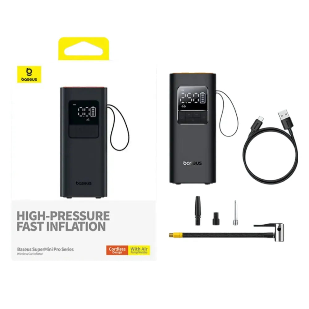 Baseus Tragbare Kabellose Auto-Luftpumpe-Prepper-Store.com