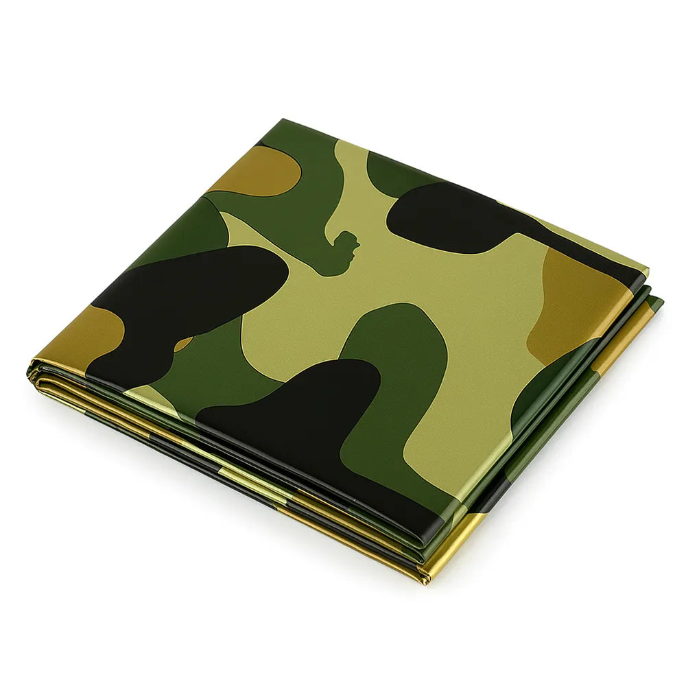 Camouflage Notfalldecken – Rettungsdecke Camouflage-Prepper-Store.com