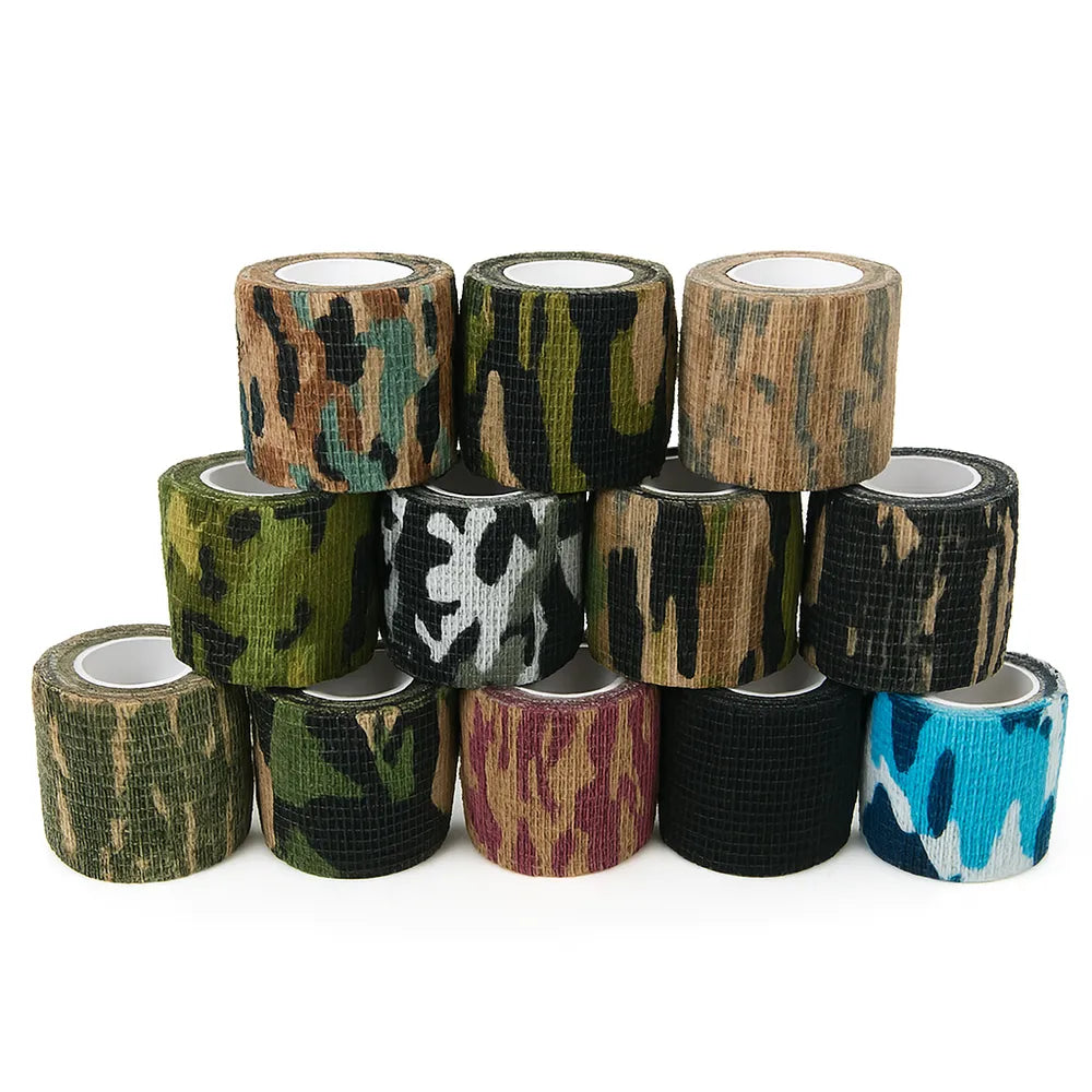 Camouflage Selbstklebende Elastische Bandage 12pc-Prepper-Store.com