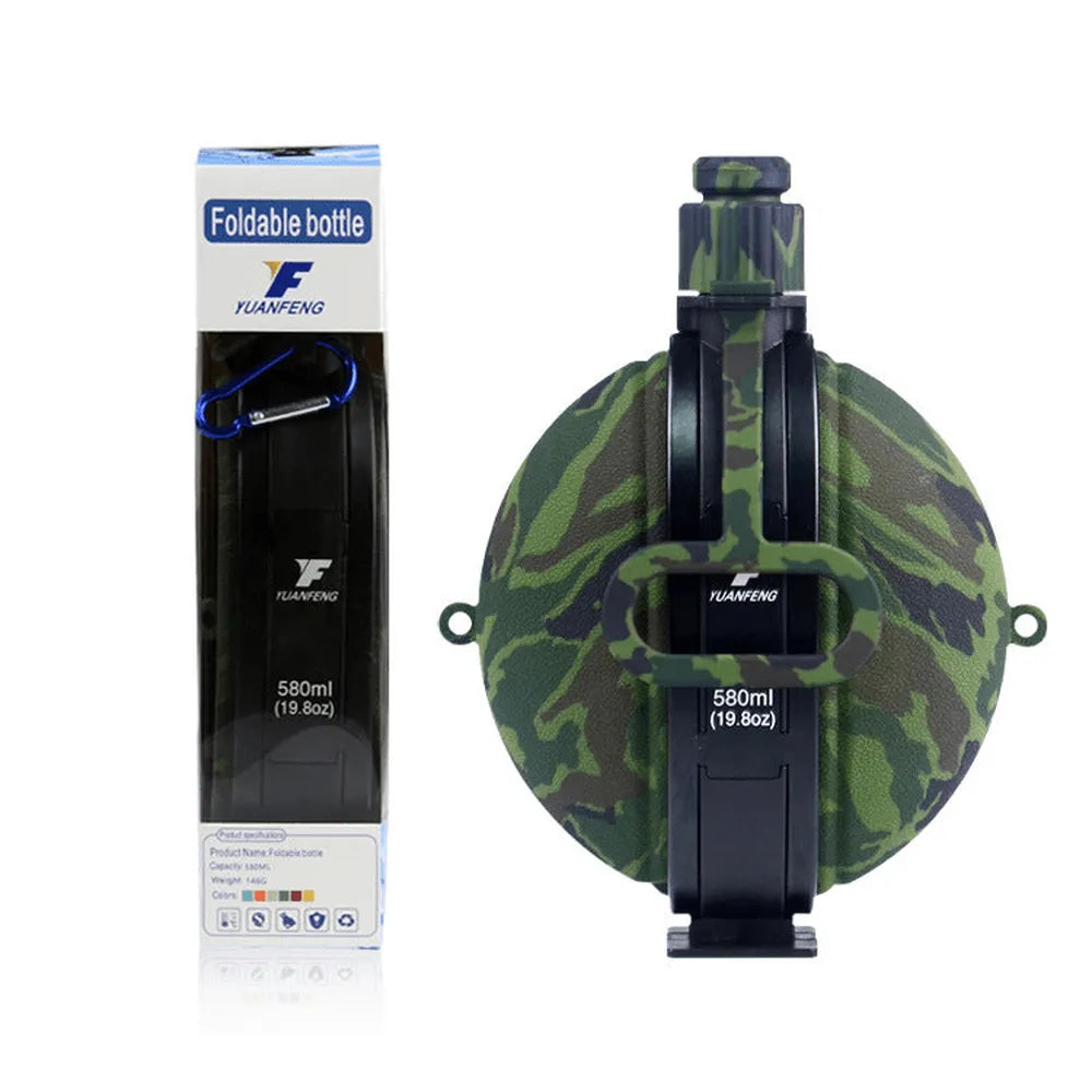 Faltbare Militär-Wasserflasche aus Silikon-Prepper-Store.com